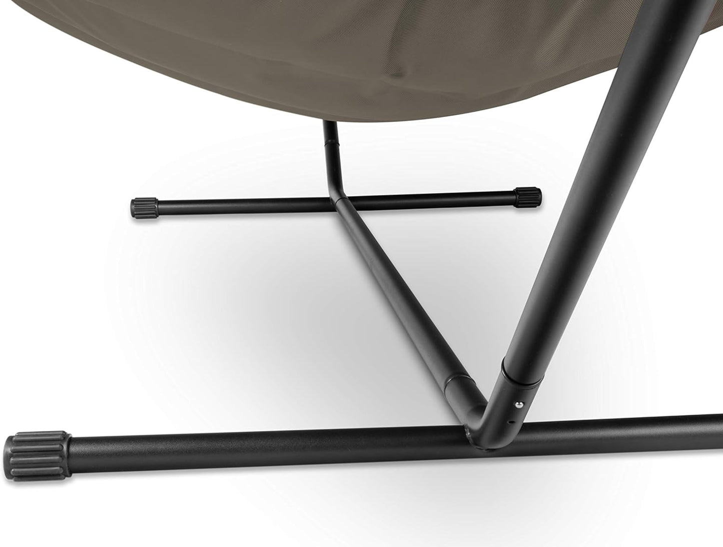 Fatboy® Headdemock Superb Taupe Hängematte Outdoor Deluxe für 2 Personen mit Metallgestell, Wasserabweisend, Schmutzresistent, UV-Beständig, Tragetasche und Kissen Set für Garten und Camping