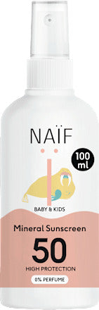 NAIF Sonnenspray Baby & Kids LSF 50, 100 ml
