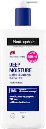 Neutrogena Bodylotion Deep Moisture trockene Haut, 400 ml