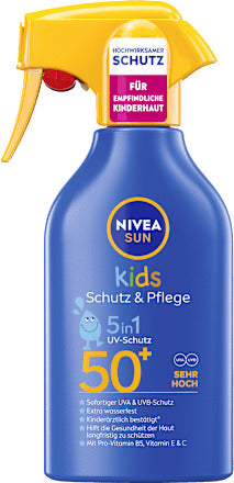 NIVEA SUN Sonnenspray Kids Schutz & Pflege, LSF 50+, 250 ml