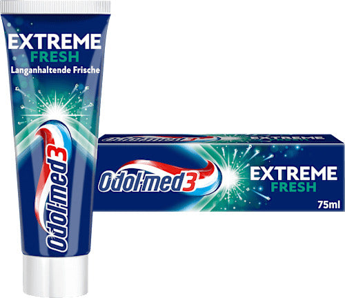 Odol med 3 Zahnpasta Extreme Fresh, 75 ml