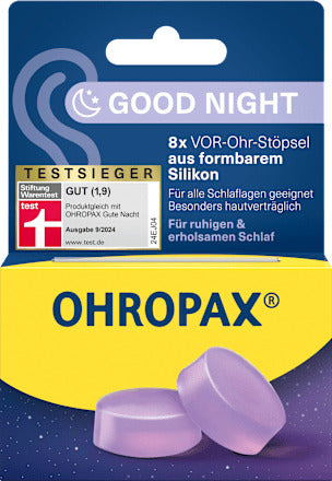 Ohropax Ohrstöpsel Gute Nacht, 8 St