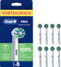 Oral-B Aufsteckbürsten PRO CrossAction weiß, 8 St