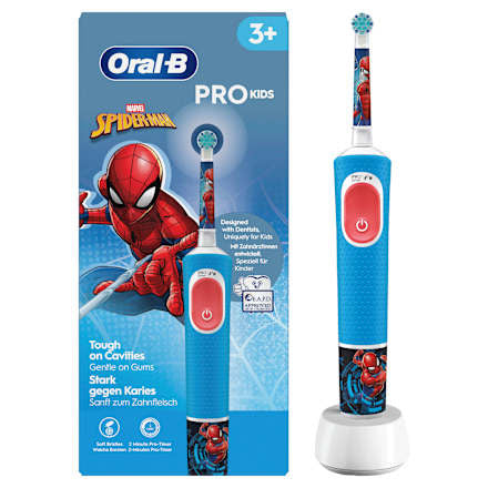 Oral-B Elektrische Zahnbürste Vitality PRO Kinder Spiderman, ab 3 Jahren, 1 St