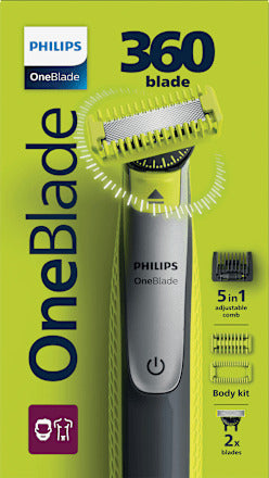 PHILIPS OneBlade Elektrischer Rasierer, OneBlade Intimate Men QP1924/20, 1 St