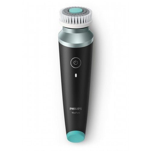 Philips MS5030 VisaPure Men Essential Gesichtsreinigungsbürste für Männer mit DualMotion Technologie – Elektrische Gesichtsbürste Wet & Dry – Akku-Betrieb – Sanfte Reinigung – B-Ware ohne OVP