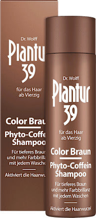 Plantur 39 Shampoo Phyto-Coffein Color Braun, 250 ml
