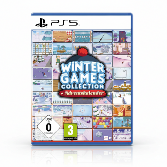 PlayStation 5 Adventskalender 2025 Männer, Winter Games Collection, PS5 Videospiele Advent Kalender Kinder, Herren & Jungen Weihnachten Games Kalender