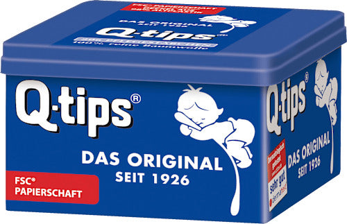 Q-tips Wattestäbchen Box Original, 206 St