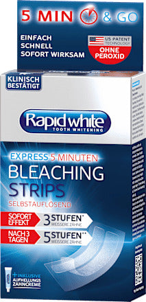Rapid white Bleaching Strips, 12 St