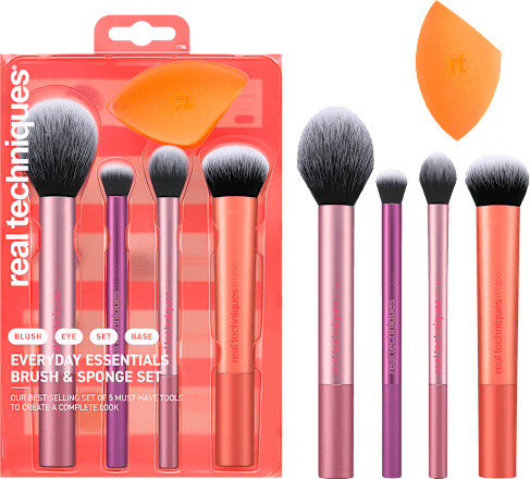 REAL TECHNIQUES Pinsel-Set Everyday Essentials, 1 St