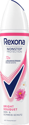 Rexona Antitranspirant Deospray Nonstop Protection Bright Bouquet, 150 ml