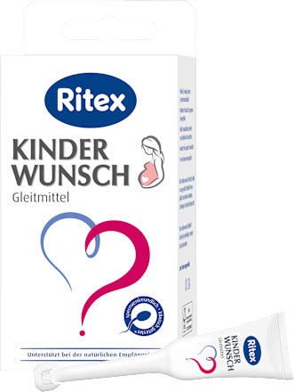 Ritex Kinderwunsch Gleitmittel 8x4ml, 32 ml