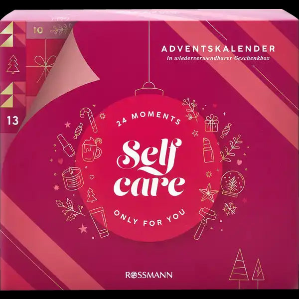 ROSSMANN Selfcare Adventskalender 2025 mit 24 Beauty - Wellness-Produkten, Gesichtspflege, für Damen und Herren, Weihnachten Advent ( Wert 100€ )