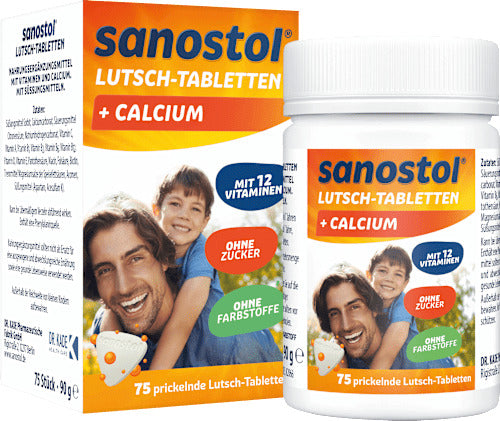 sanostol Lutschtabletten 75 St, 90 g