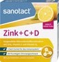 sanotact Zink + C + D Lutschtabletten 20 St., 34 g