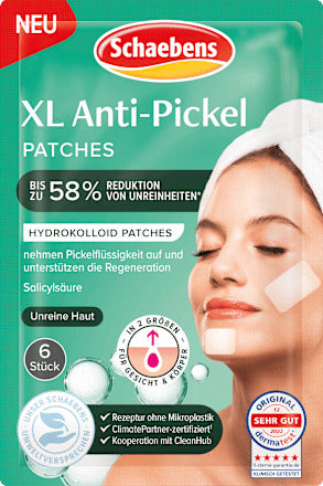 Schaebens Anti- Pickel Patches XL, 6 Anwendungen, 1 St
