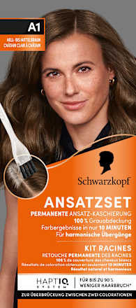 Schwarzkopf Ansatzset A1 Hell- bis Mittelbraun, 1 St