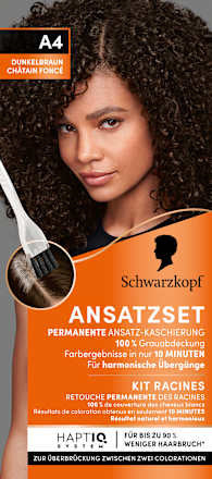 Schwarzkopf Ansatzset A4 Dunkelbraun, 1 St