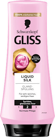 Schwarzkopf GLISS Conditioner Liquid Silk, 200 ml