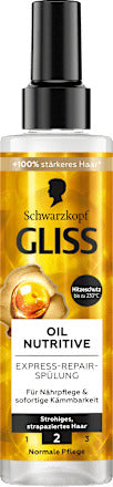 Schwarzkopf GLISS Sprüh-Conditioner Express-Repair Oil Nutritive, 200 ml