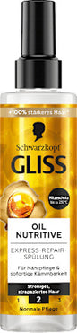 Schwarzkopf GLISS Sprüh-Conditioner Express-Repair Oil Nutritive, 200 ml