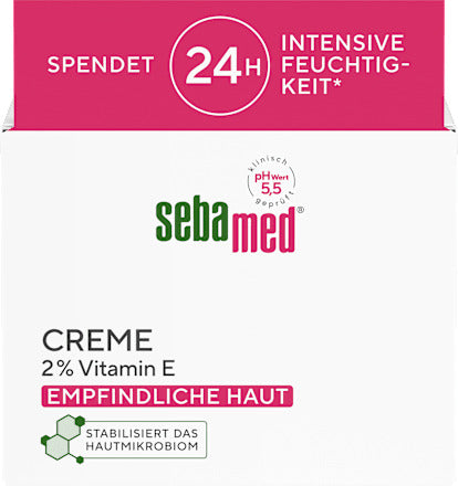 sebamed Feuchtigkeitscreme, 2% Vitamin E, 75 ml