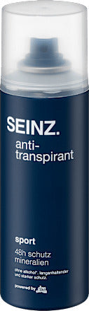 SEINZ. Antitranspirant Deospray Sport, 200 ml