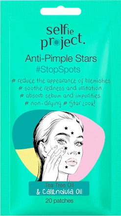 Selfie Project Anti Pickel Patches Pimple Sterne, 20 St