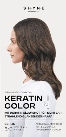 SHYNE Professional Haarfarbe 6/0 Berlin Hellbraun Natur, 1 St