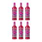 Smirnoff Raspberry Crush 6er Alkohol Set 700 ml - Premium Wodka mit Himbeergeschmack und 25 % vol, ideal für Cocktails, Longdrinks und puren Genuss – Exotische Frucht und weicher Geschmack aus Großbritannien - Alcohol