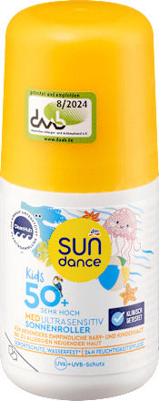 SUNDANCE Sonnenroller Kids MED ultra sensitiv LSF 50+, 100 ml