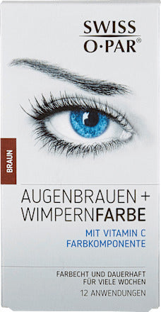 Swiss-o-Par Augenbrauen- und Wimpernfarbe Braun, 1 St