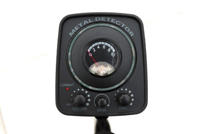 TARMO Profi Metalldetektor, Handheld, wasserdichte Suchspule, 16 cm Erkennungstiefe, ergonomische Armstütze, manuelle und automatische Einstellungen, ideal für Münzen, Schmuck, Relikte