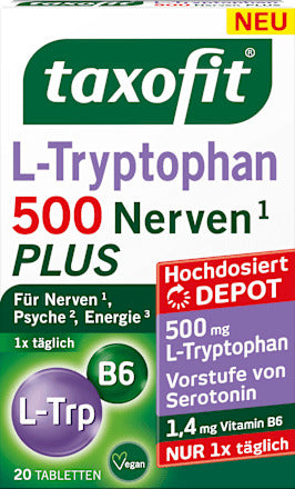 taxofit L-Trypthophan 500 Tabletten, 20 St