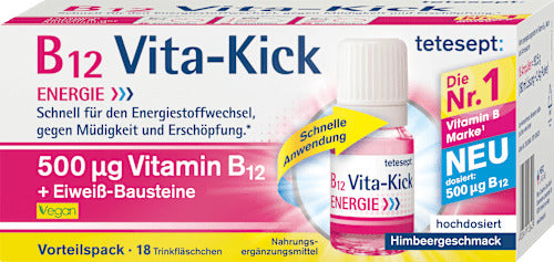 tetesept Vita-Kick B12 Trinkampullen 18 St, 192,5 g
