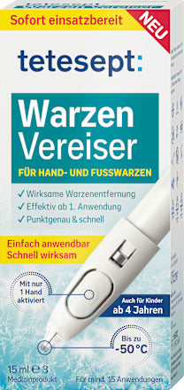 tetesept Warzen Vereiser, 15 ml