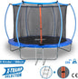 SENA X-Tramp Selection Trampolin Ø 366 cm, Gartentrampolin für 5 Kinder oder 4 Erwachsene, TÜV geprüft, 200 kg belastbar, mit Sicherheitsnetz, Randabdeckung und Polsterung, ideales Fitness- und Spielgerät für den Garten