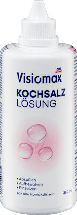 Visiomax Kontaktlinsen-Pflegemittel Kochsalzlösung, 360 ml