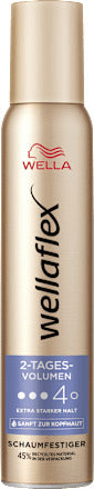 wellaflex Schaumfestiger 2-Tages-Volumen Extra starker Halt, 200 ml