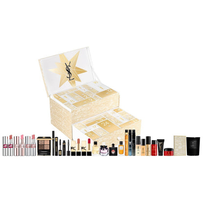 Yves Saint Laurent Loveshine Luxus Adventskalender 2025, Make-up, Parfum, Beauty und Pflege, für Frauen, Damen & Mädchen Advent Kalender ( Wert 750€ )