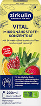 Zirkulin Vital Nährstoffkonzentrat, 200 ml